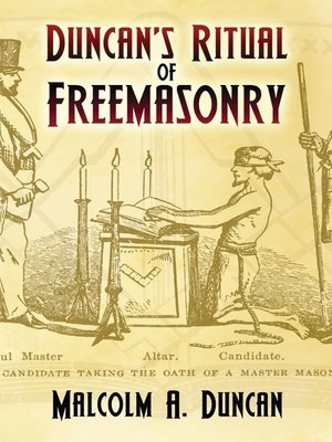 cover image of Duncan's Ritual of Freemasonry